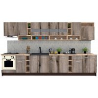 Bucatarie COSSY NEW 400 Wenge / Decor K366